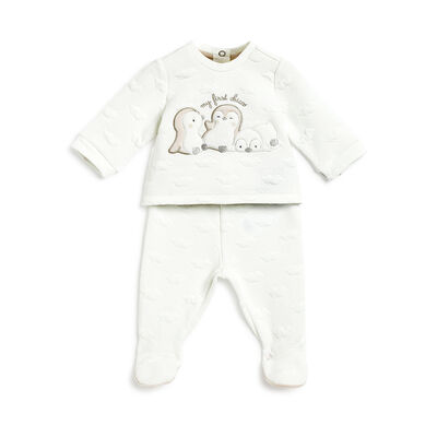Infants Bronze Applique Sweater with Leggings